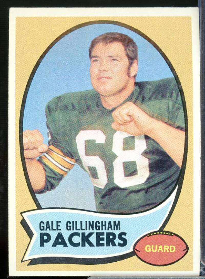 Gale Gillingham Rookie Card 1970 Topps #131  Image 1