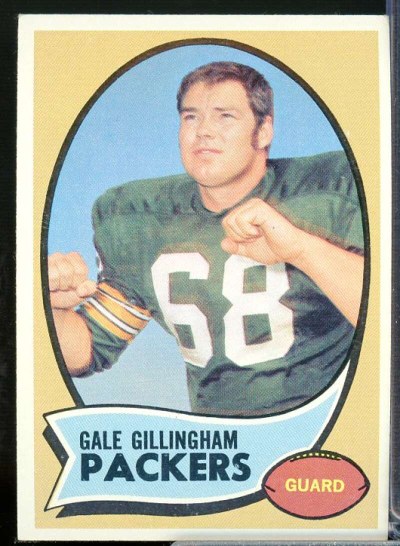 Gale Gillingham Rookie Card 1970 Topps #131  Image 1