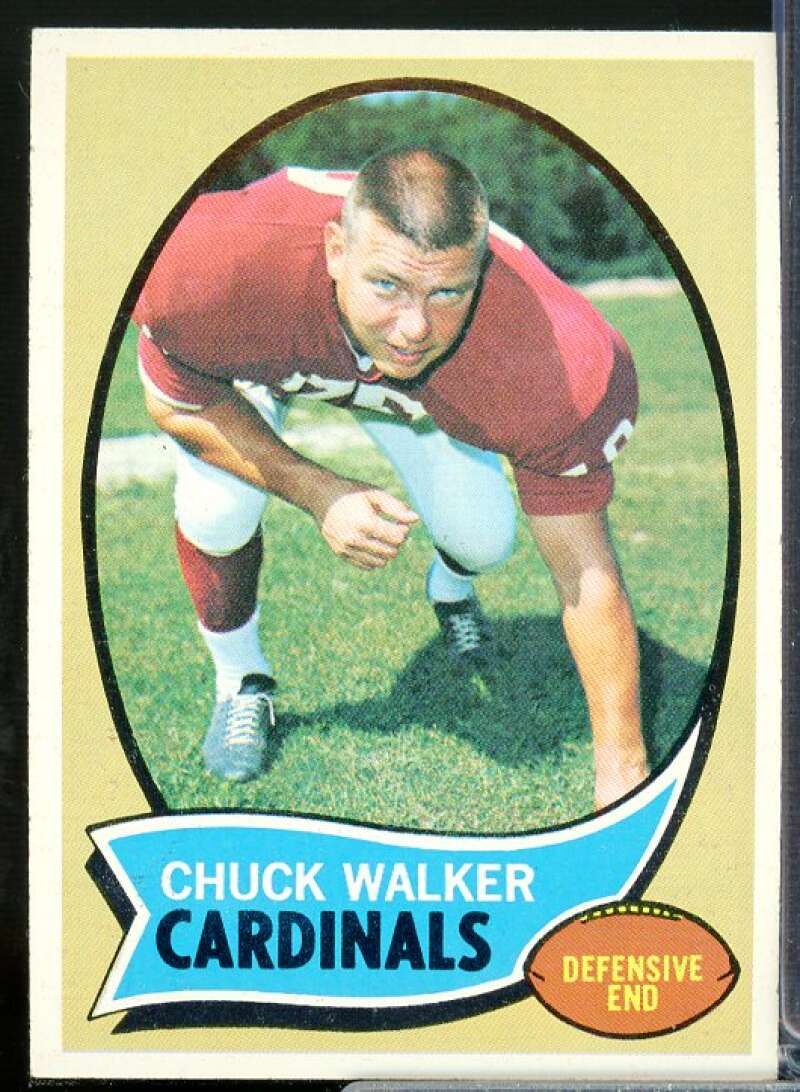 Chuck Walker Rookie Card 1970 Topps #133  Image 1