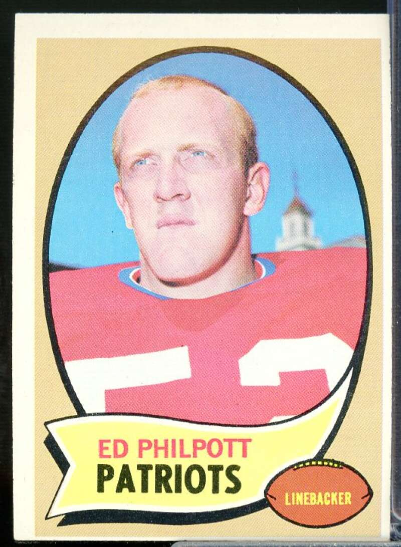 Ed Philpott Rookie Card 1970 Topps #138  Image 1