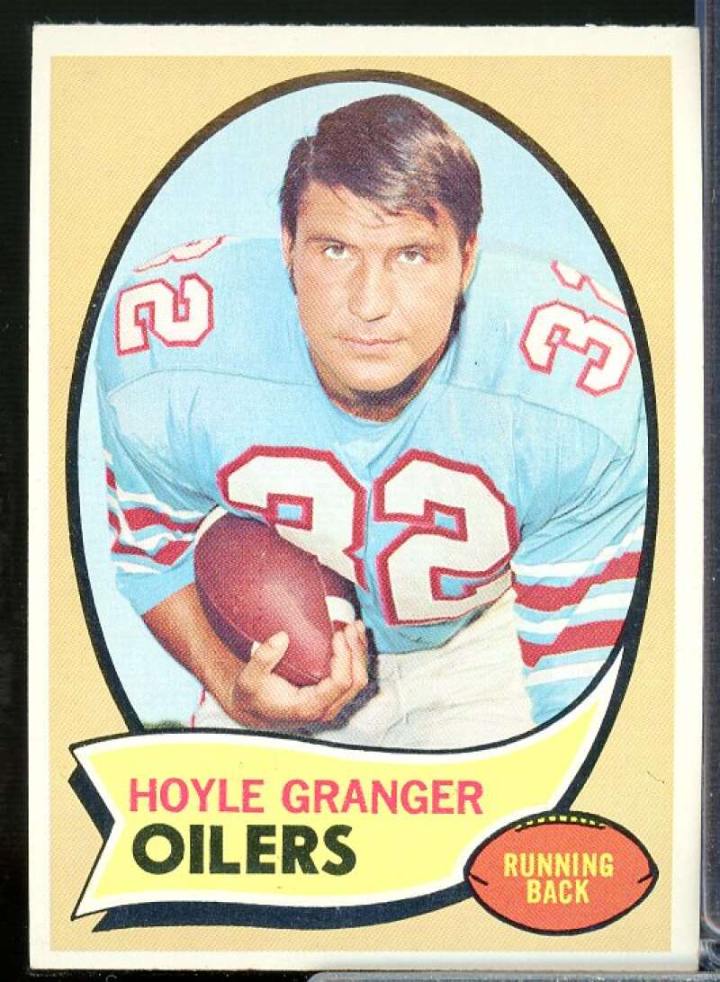 Hoyle Granger Rookie Card 1970 Topps #155  Image 1
