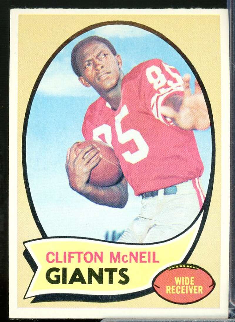 Clifton McNeil Card 1970 Topps #157  Image 1