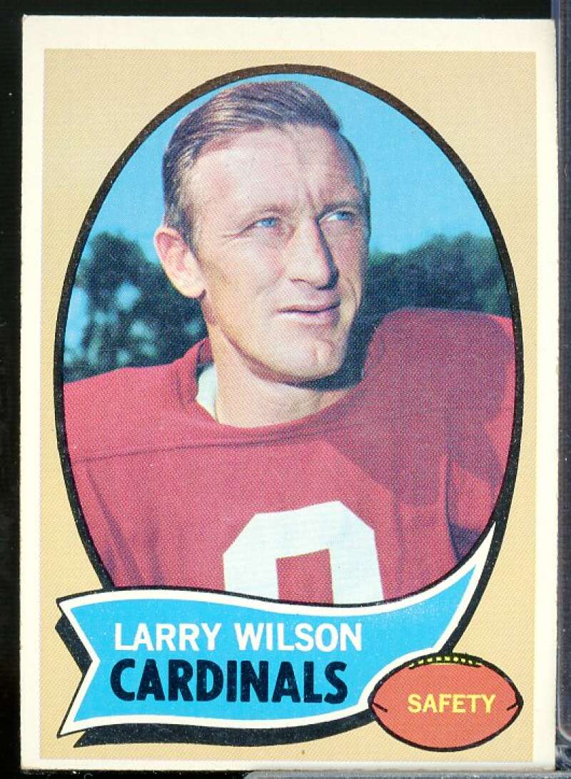 Larry Wilson Card 1970 Topps #160  Image 1