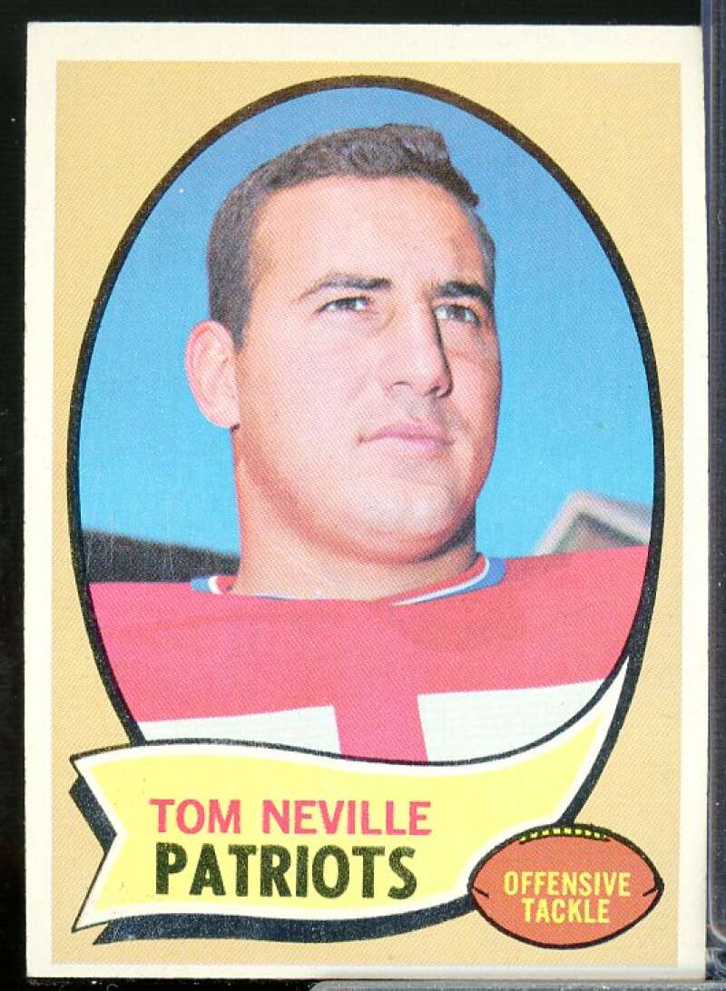 Tom Neville Rookie Card 1970 Topps #161  Image 1