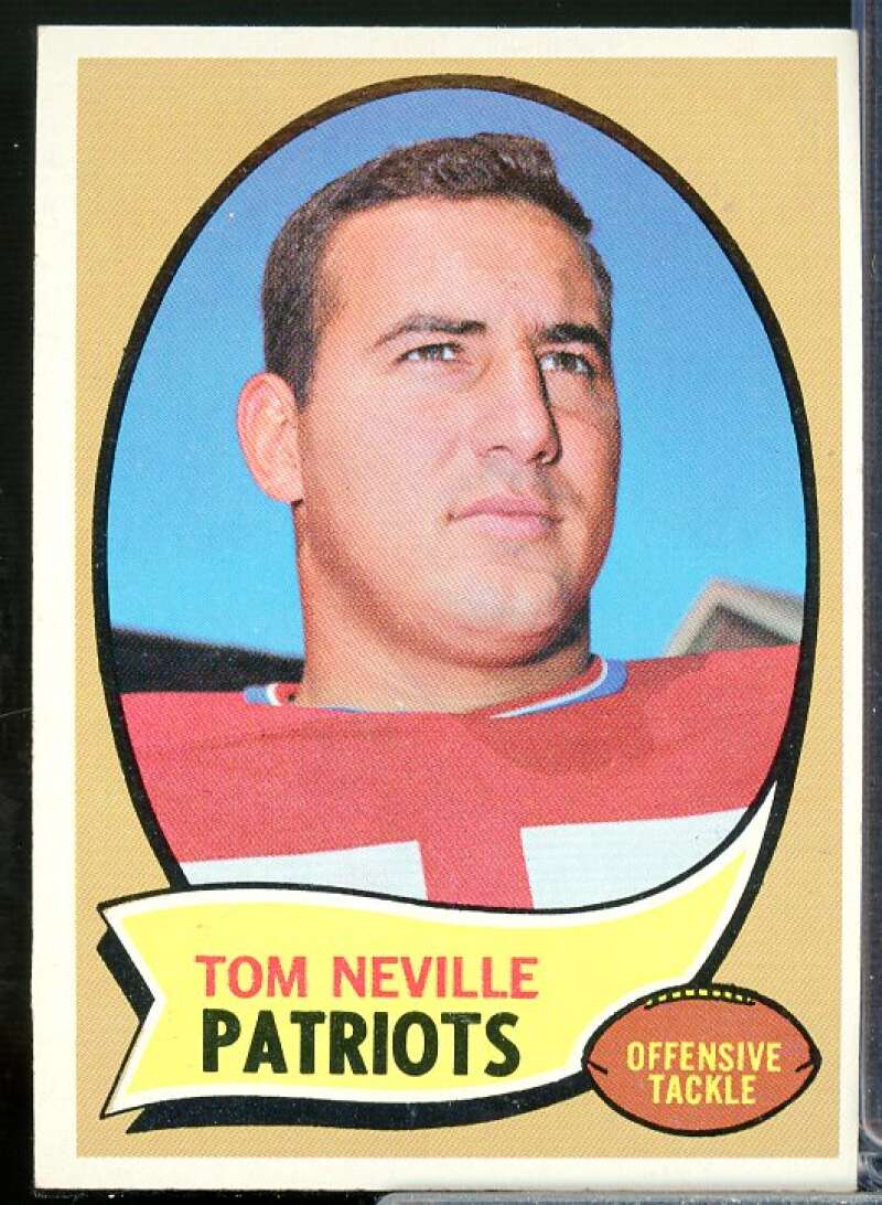 Tom Neville Rookie Card 1970 Topps #161  Image 1