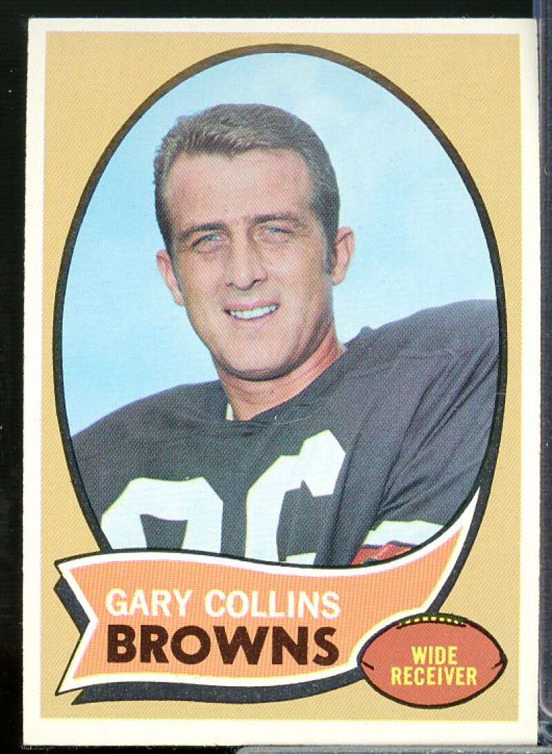 Gary Collins Card 1970 Topps #169  Image 1