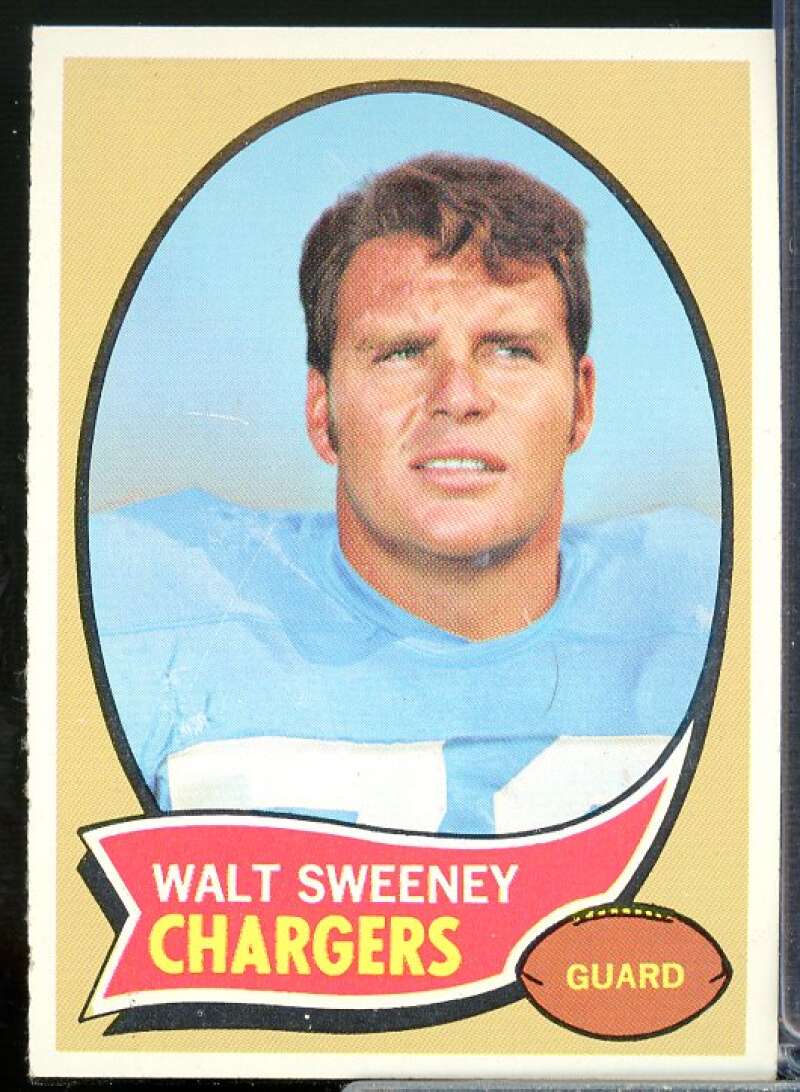 Walt Sweeney Card 1970 Topps #173  Image 1