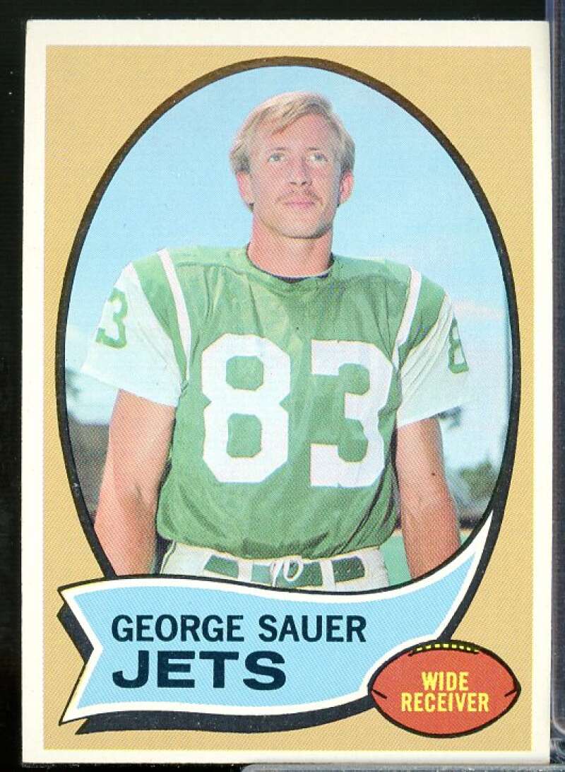 George Sauer Jr. Card 1970 Topps #176  Image 1