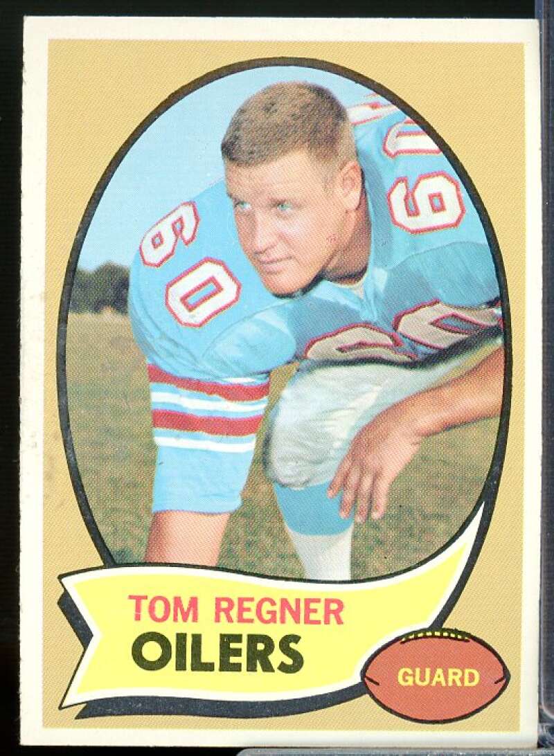Tom Regner Rookie Card 1970 Topps #181  Image 1
