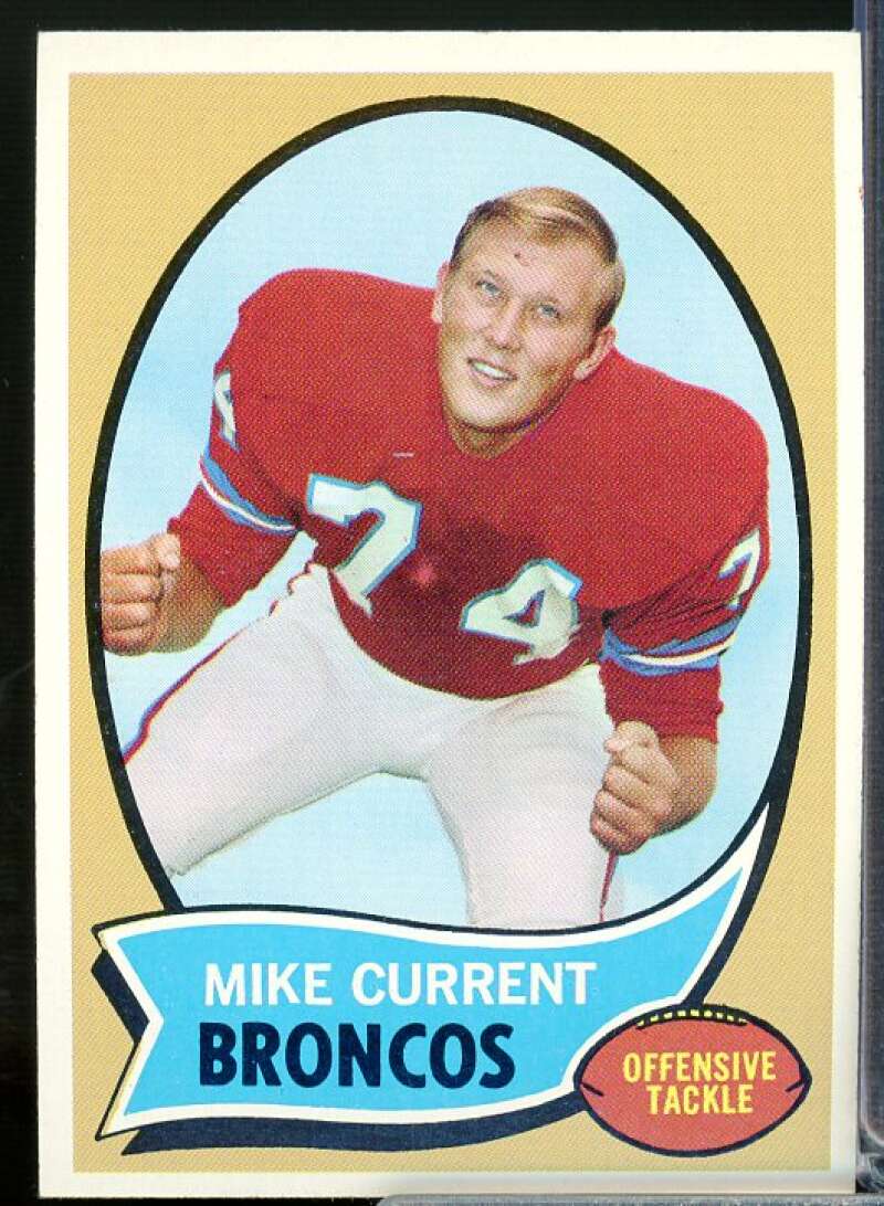 Mike Current Rookie Card 1970 Topps #198  Image 1