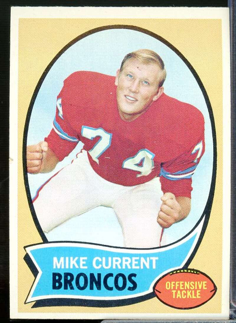 Mike Current Rookie Card 1970 Topps #198  Image 1
