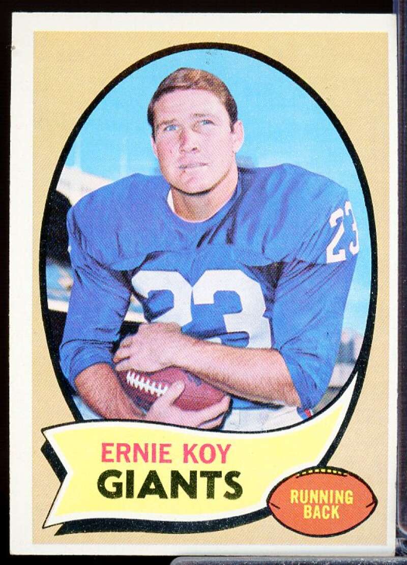 Ernie Koy Card 1970 Topps #227  Image 1