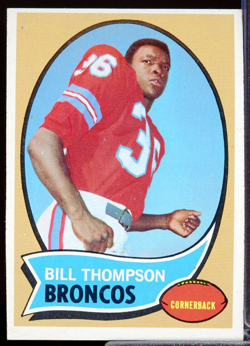 Bill Thompson Rookie Card 1970 Topps #231  Image 1