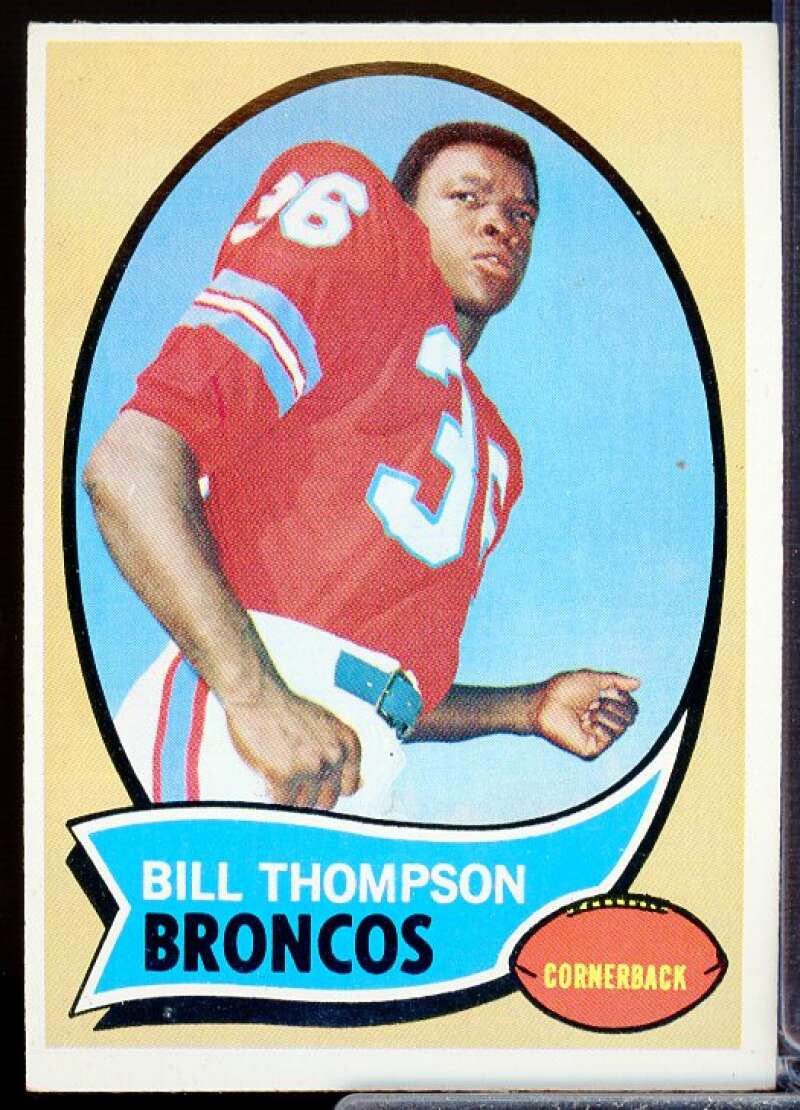 Bill Thompson Rookie Card 1970 Topps #231  Image 1