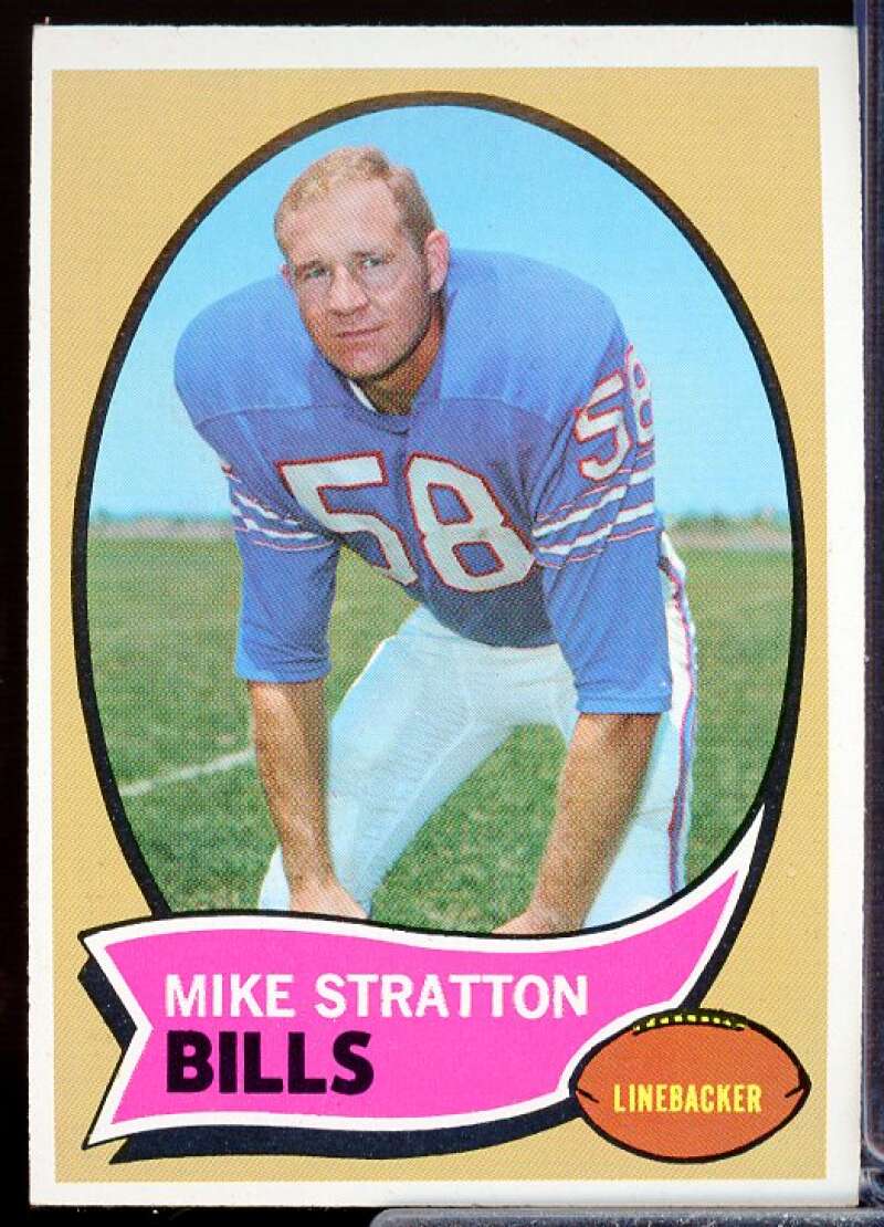 Mike Stratton Card 1970 Topps #252  Image 1