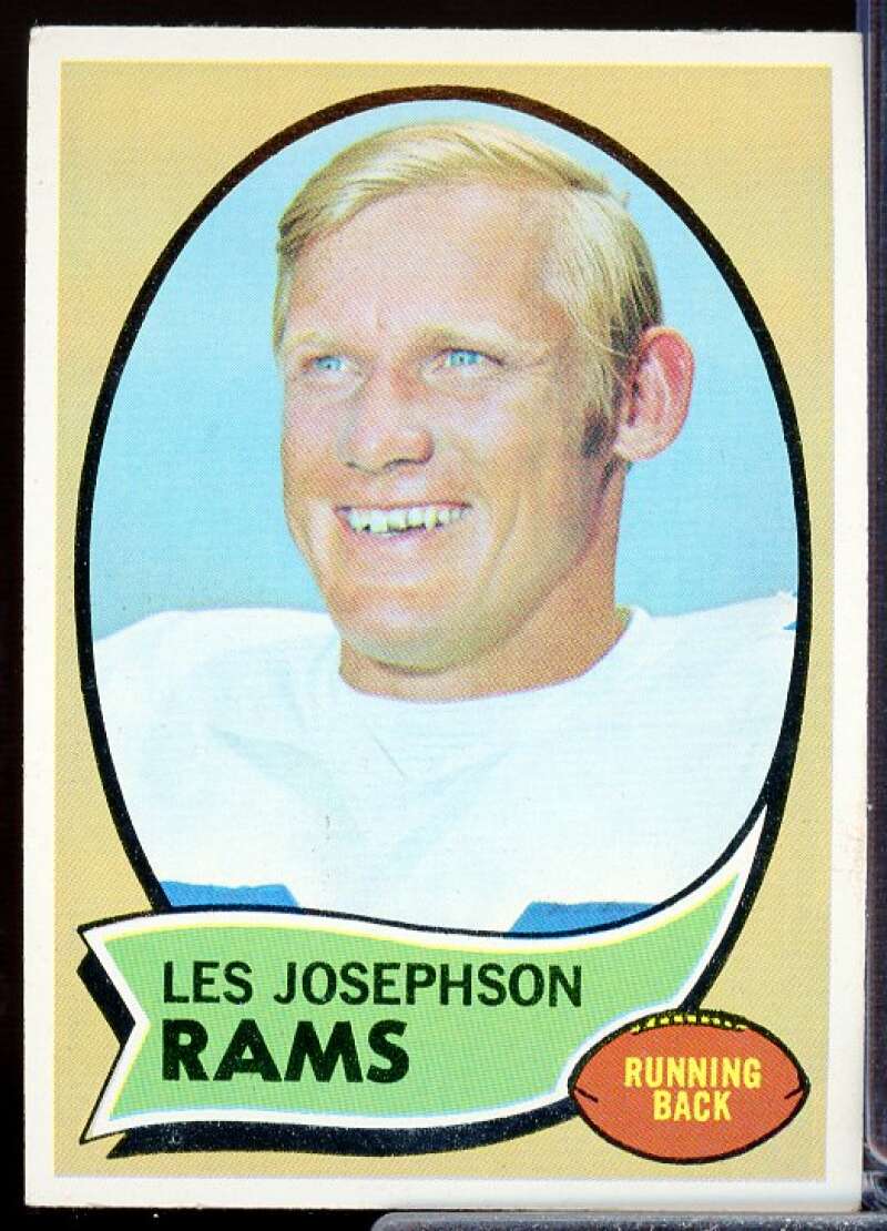 Les Josephson Card 1970 Topps #253  Image 1