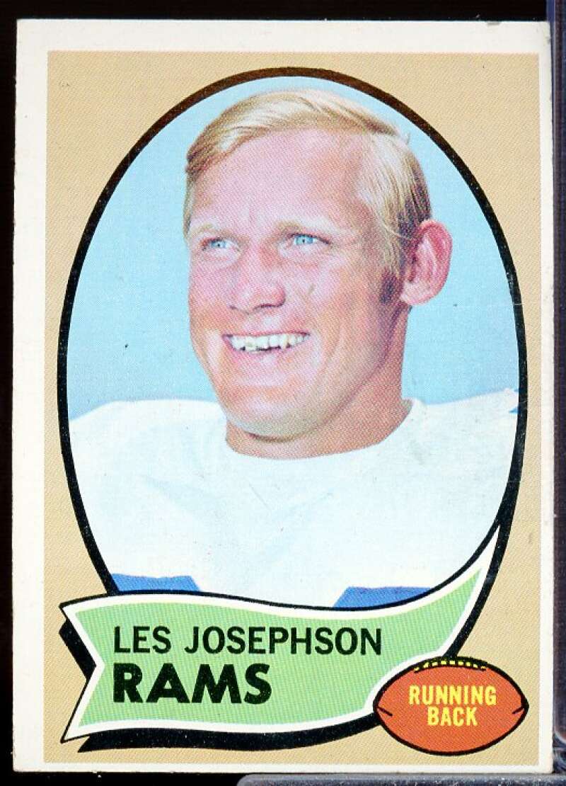 Les Josephson Card 1970 Topps #253  Image 1