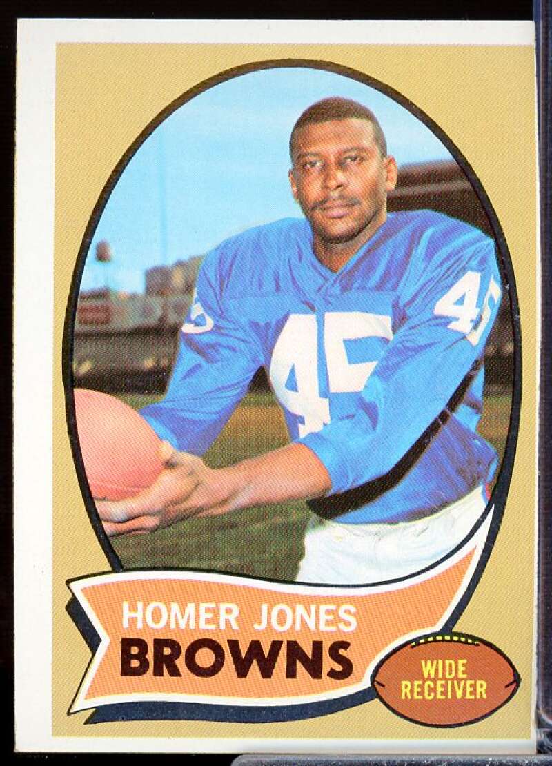 Homer Jones Card 1970 Topps #258  Image 1