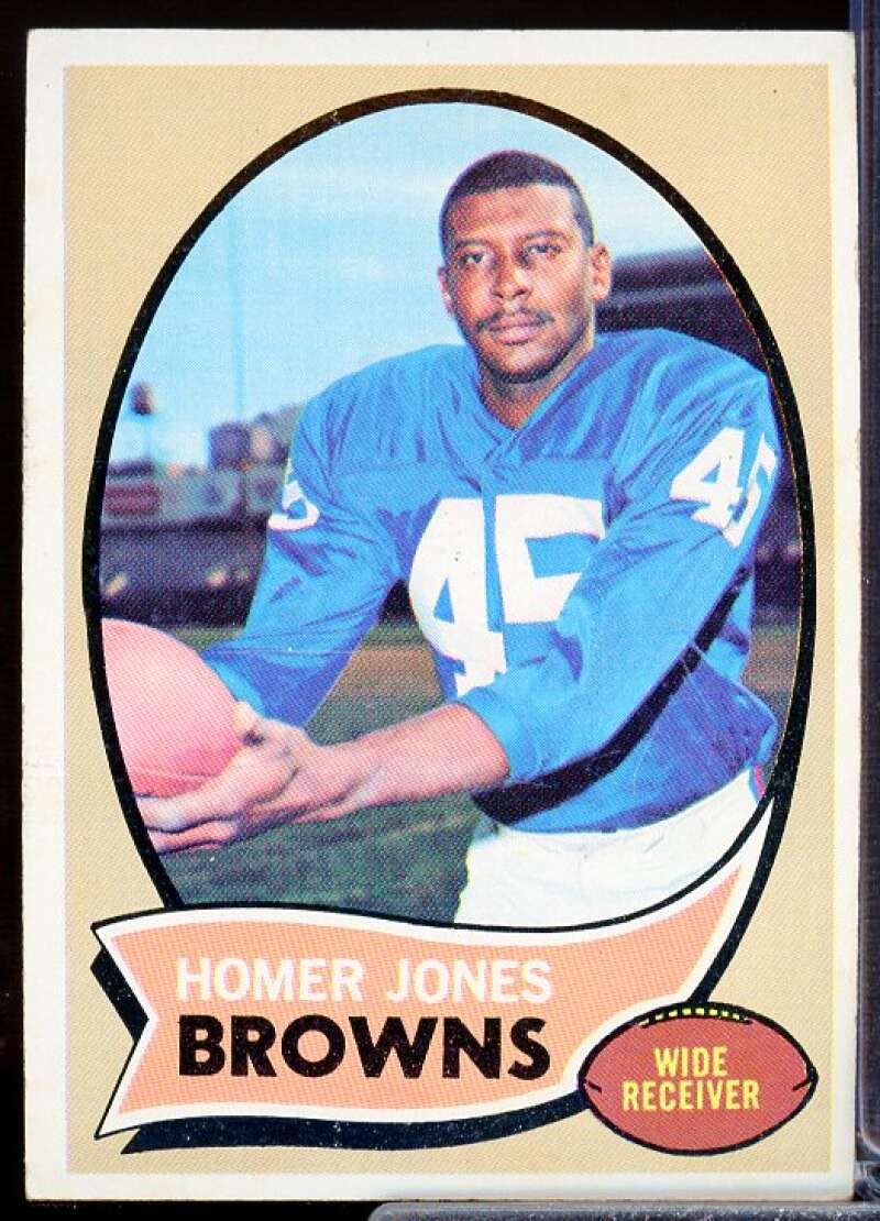 Homer Jones Card 1970 Topps #258  Image 1