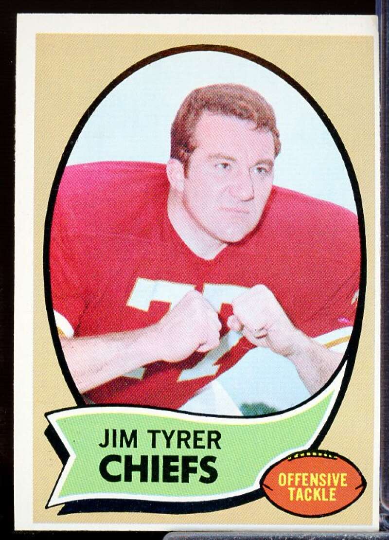 Jim Tyrer Card 1970 Topps #263  Image 1