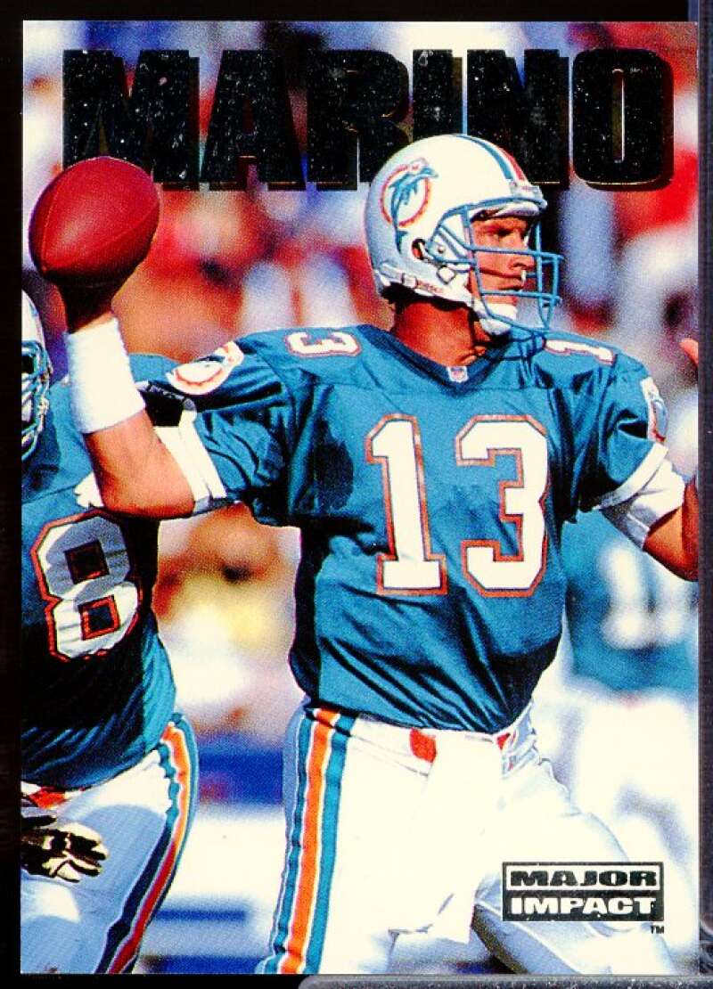 Dan Marino Card 1992 SkyBox Impact Major Impact #M5  Image 1