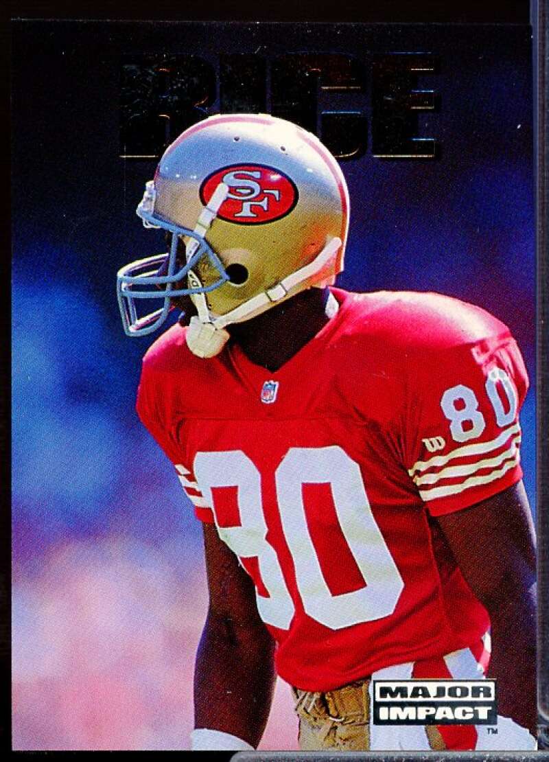Jerry Rice Card 1992 SkyBox Impact Major Impact #M14  Image 1