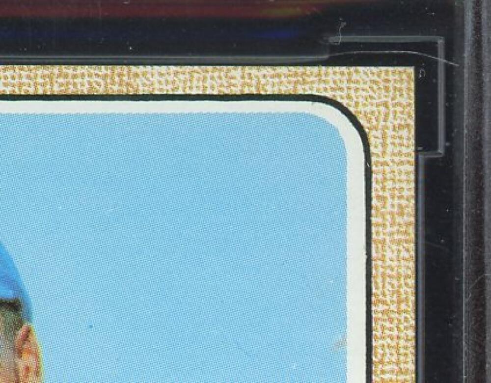 1968 Topps #355 Ernie Banks Card BGS BCCG 9 Near Mint+ Image 4