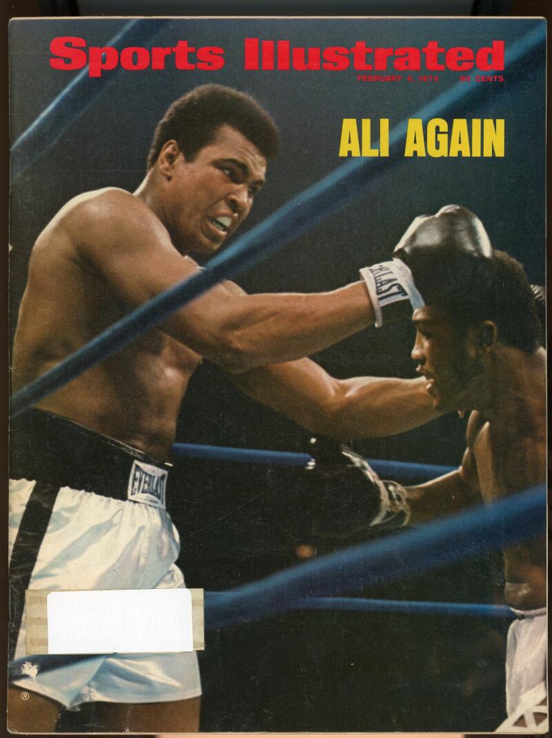 Sports Illustrated Magazine February 4 1974 Muhammad Ali Image 1