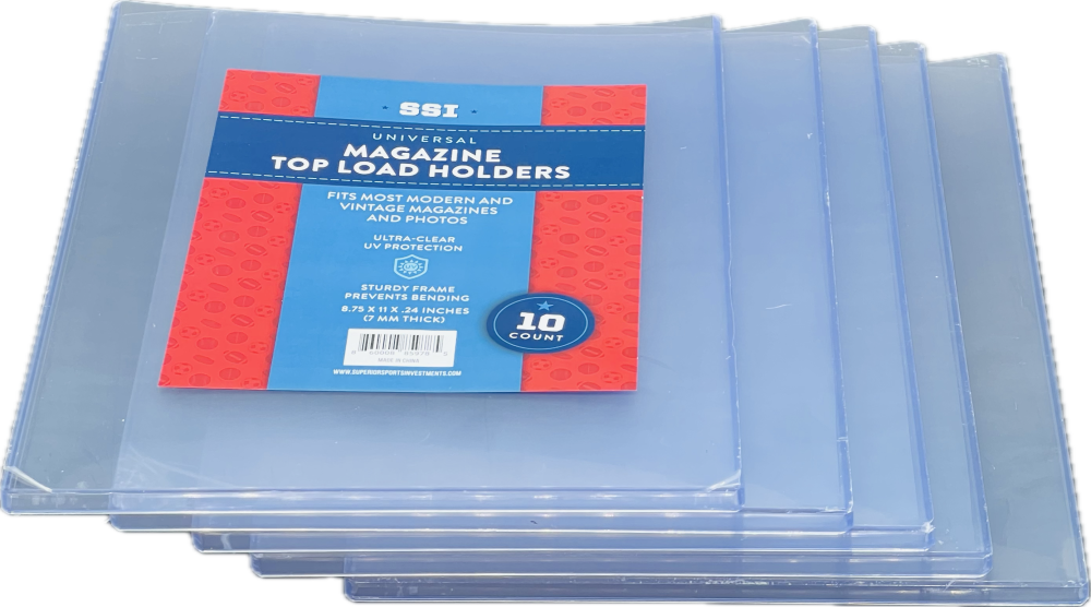 Superior Sports Magazine Top Loader 8x10 10 Pack Image 2