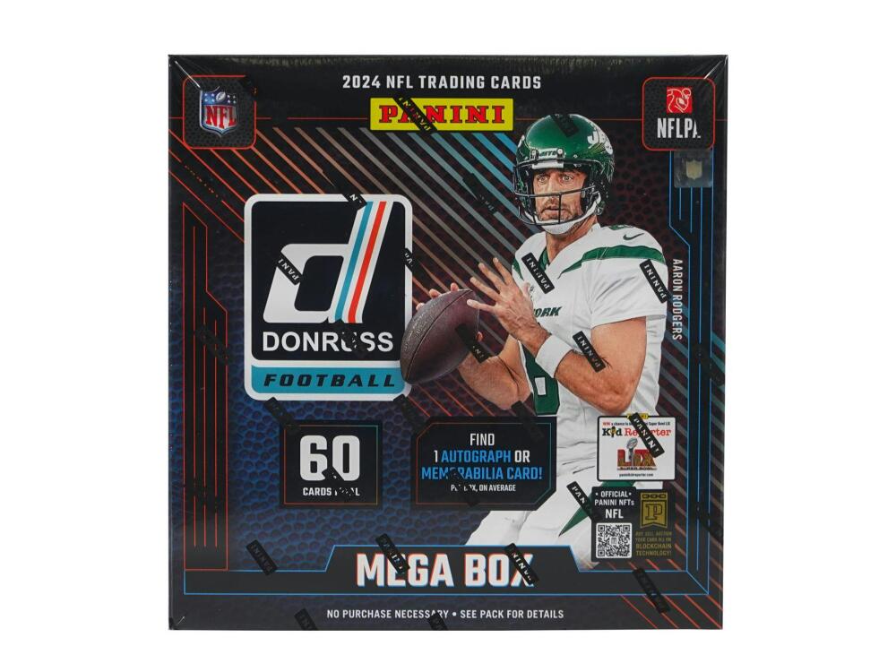 2024 Panini Donruss Football Mega Box (Red Wave) Image 1