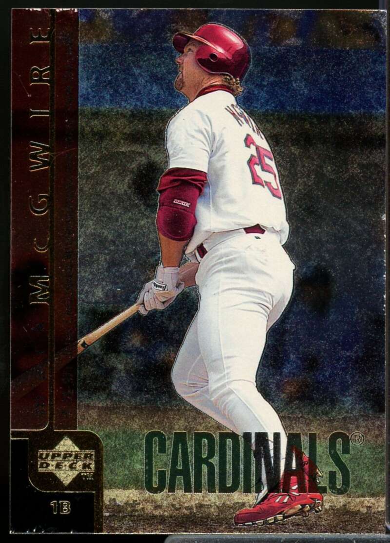 Mark McGwire Card 1998 Upper Deck Special F/X #110  Image 1