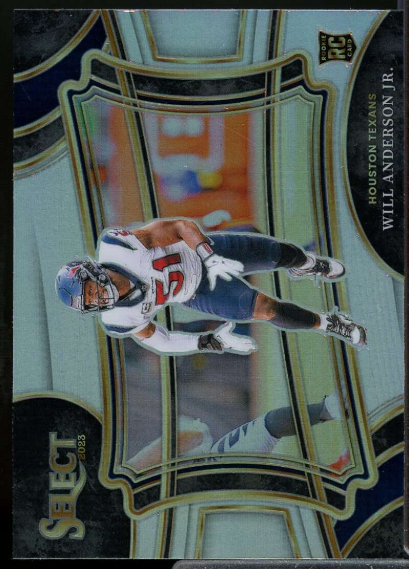 Will Anderson Jr. Rookie Card 2023 Select Rookie Card Prizm Silver #337  Image 1