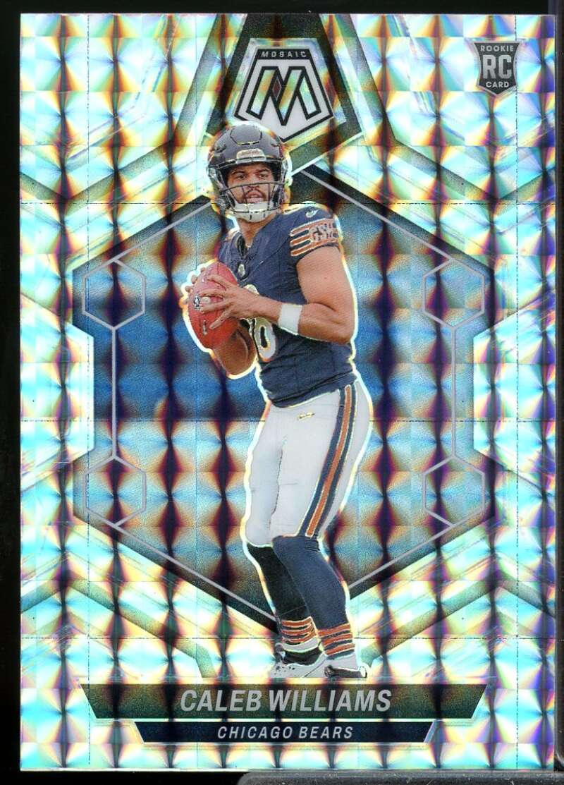 Caleb Williams Rookie Rc Refractor Holo Rc Silver Holo Sp Insert Non - Foto 4