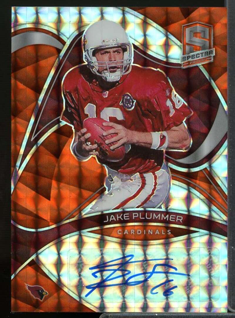 Jake Plummer Card 2022 Panini Spectra Signatures Neon Orange #1  Image 1