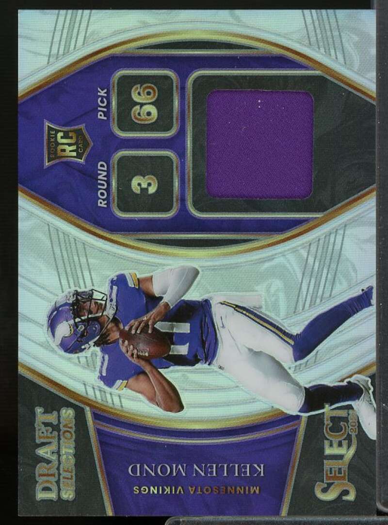 Kellen Mond Rookie Card 2021 Select Draft Selections Memorabilia Prizm #6  Image 1