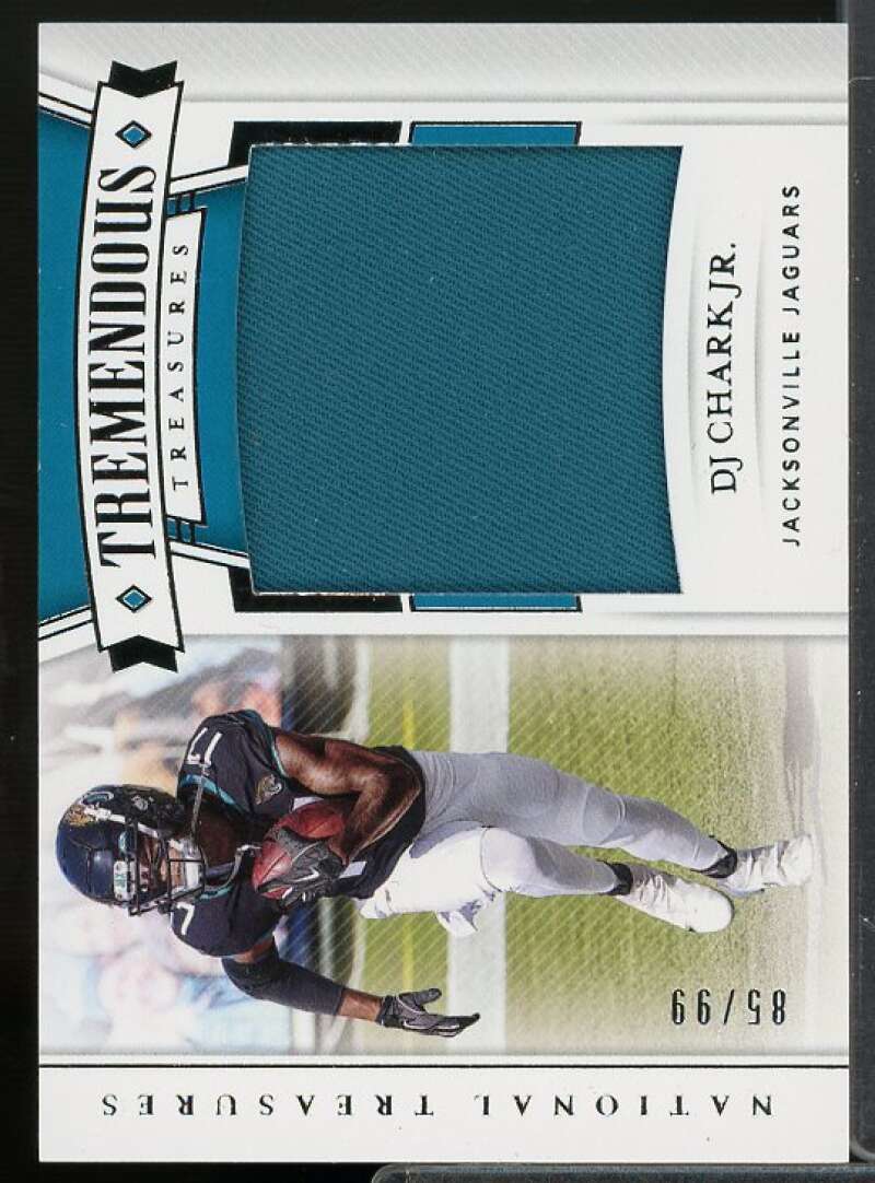 D.J. Chark Jr. 2020 Panini National Treasures Tremendous Treasures Materials #19  Image 1
