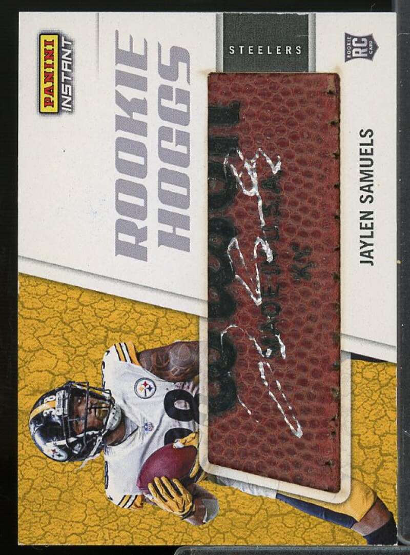 Jaylen Samuels Rookie Hoggs AU Rookie Card 2018 Panini Instant #RH-33  Image 1