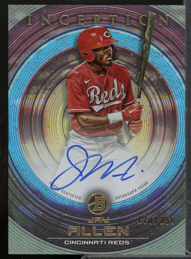 Jay Allen Rookie Card 2022 Bowman Inception Autographs #PAJA  Image 1