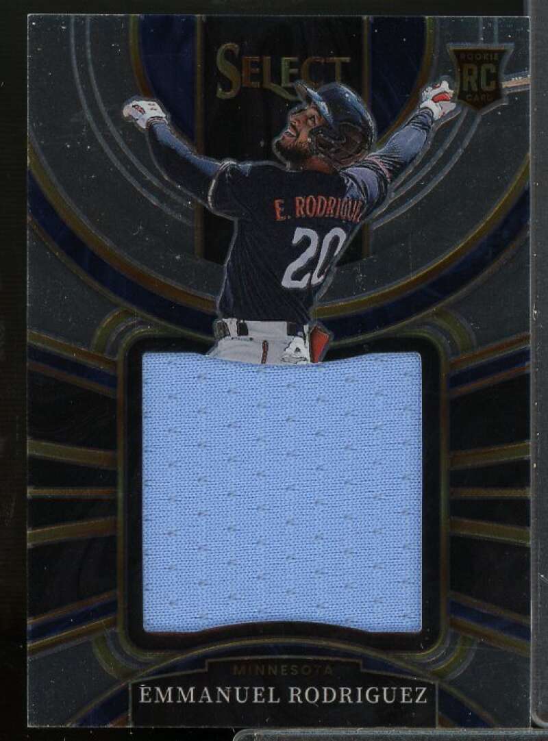 Emmanuel Rodriguez Rookie Card 2023 Select Rookie Jumbo Swatches #41  Image 1