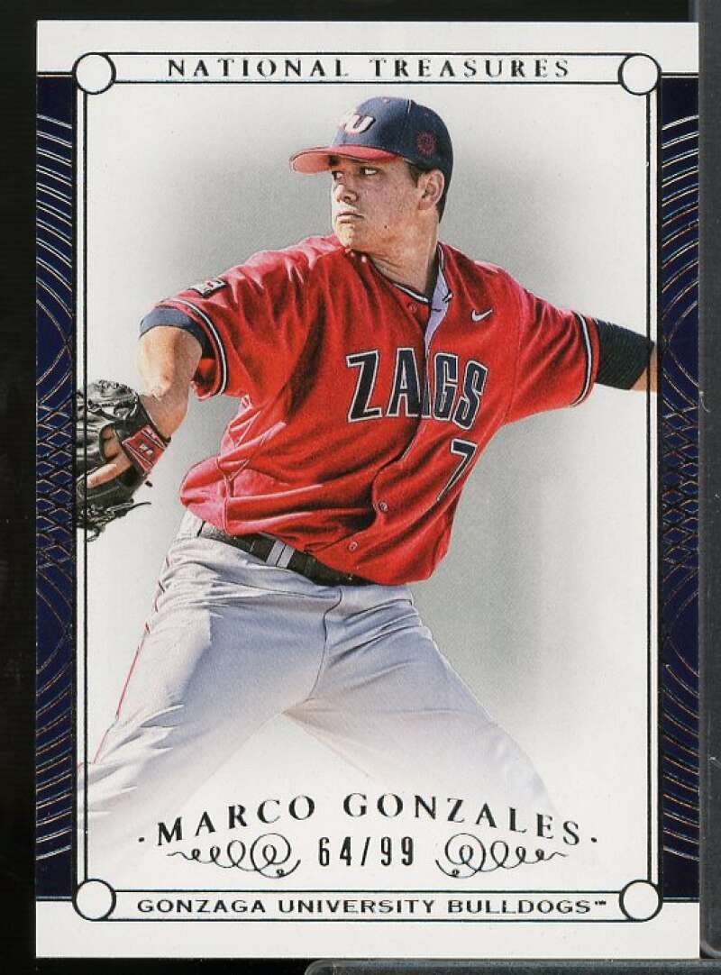 Marco Gonzales Rookie 2015 Panini National Treasures Collegiate Multisport #181  Image 1