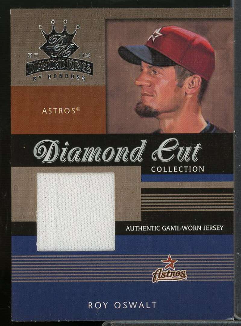 Roy Oswalt Jsy Card 2003 Diamond Kings Diamond Cut Collection #DC68  Image 1