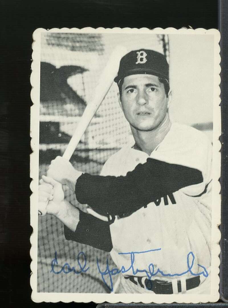 Carl Yastrzemski Card 1969 Topps Deckle Edge #4  Image 1