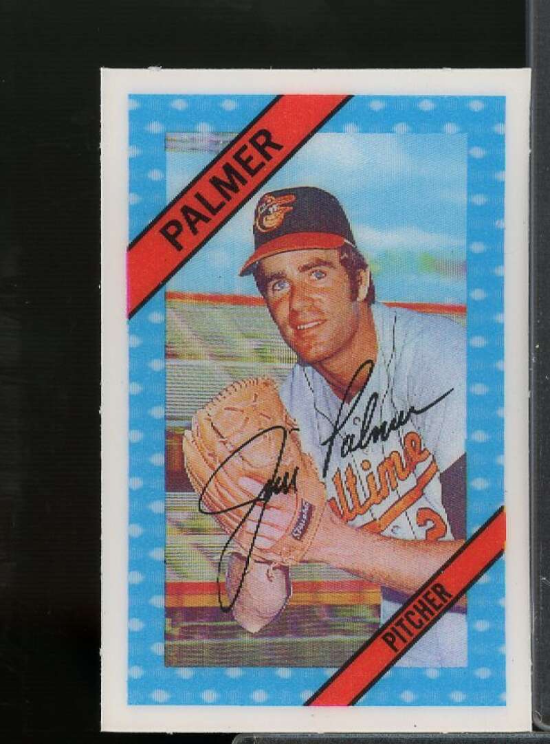 Jim Palmer Card 1972 Kellogg's #13A  Image 1