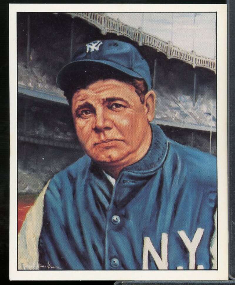 Babe Ruth Card 1986 TCMA Superstars Simon #42  Image 1