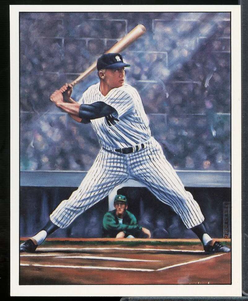 Mickey Mantle Card 1986 TCMA Superstars Simon #7  Image 1