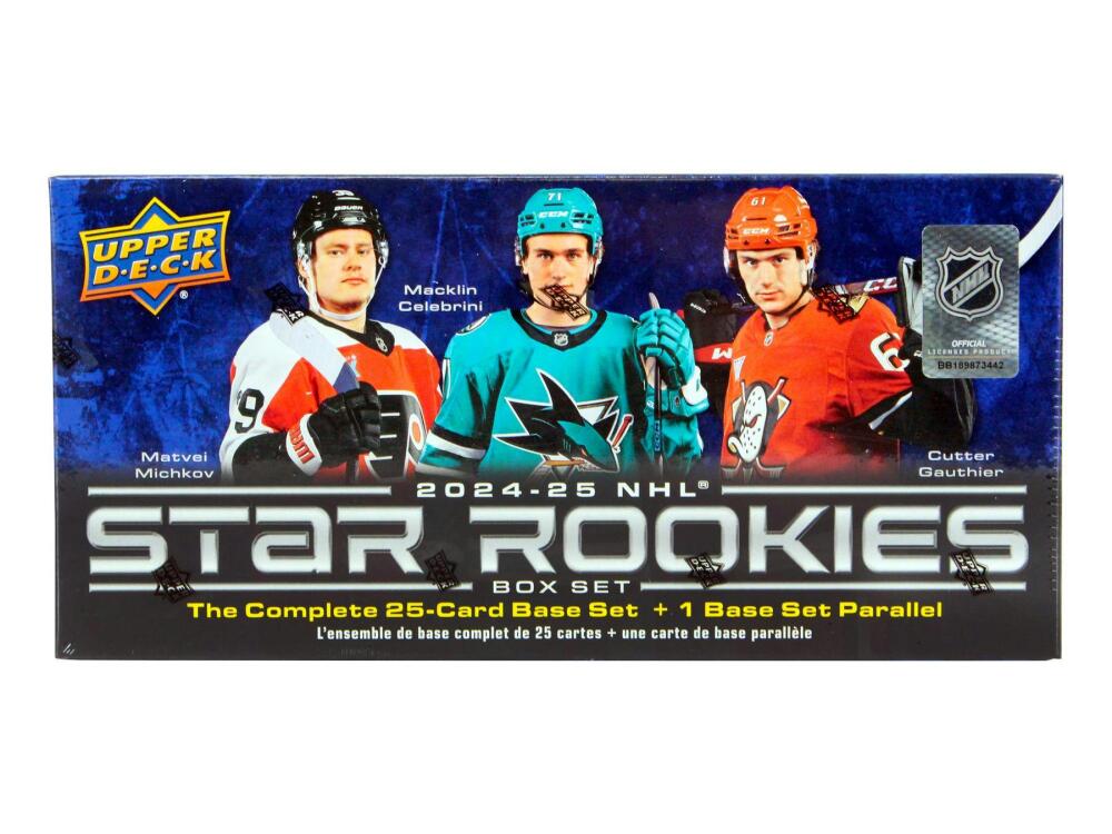 2024-25 Upper Deck NHL Star Rookies Box Set Image 1