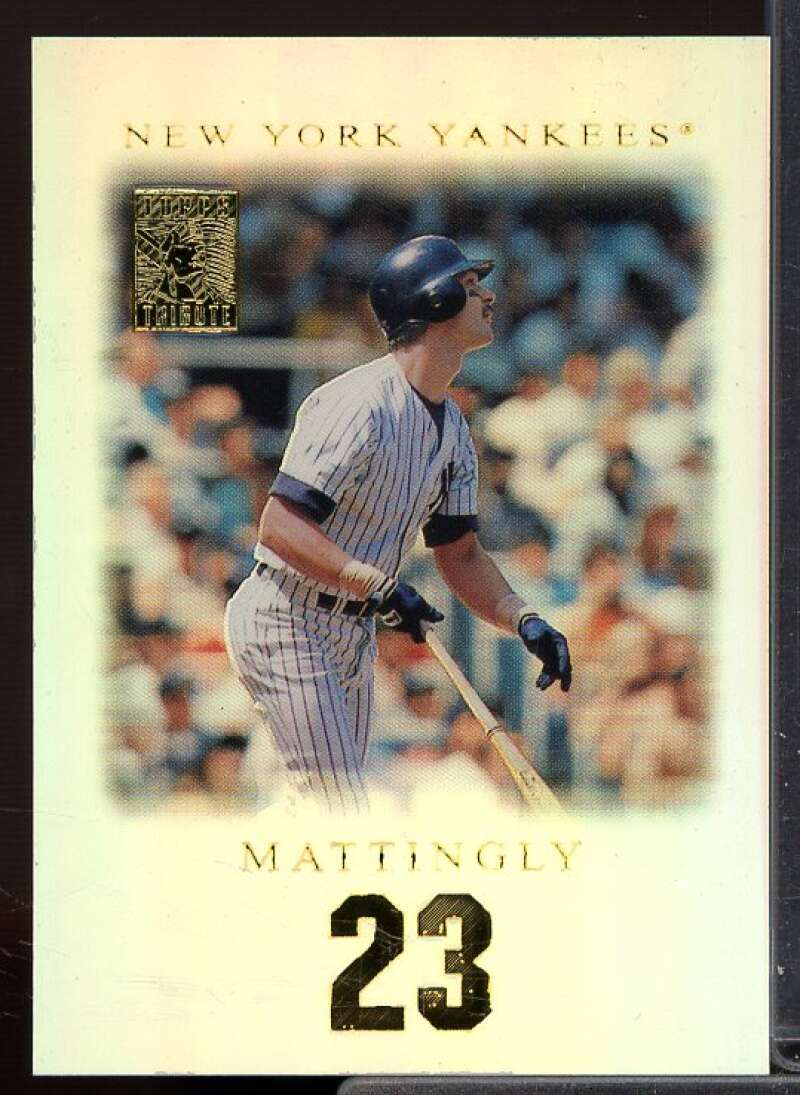 Don Mattingly Card 2001 Topps Tribute #20  Image 1