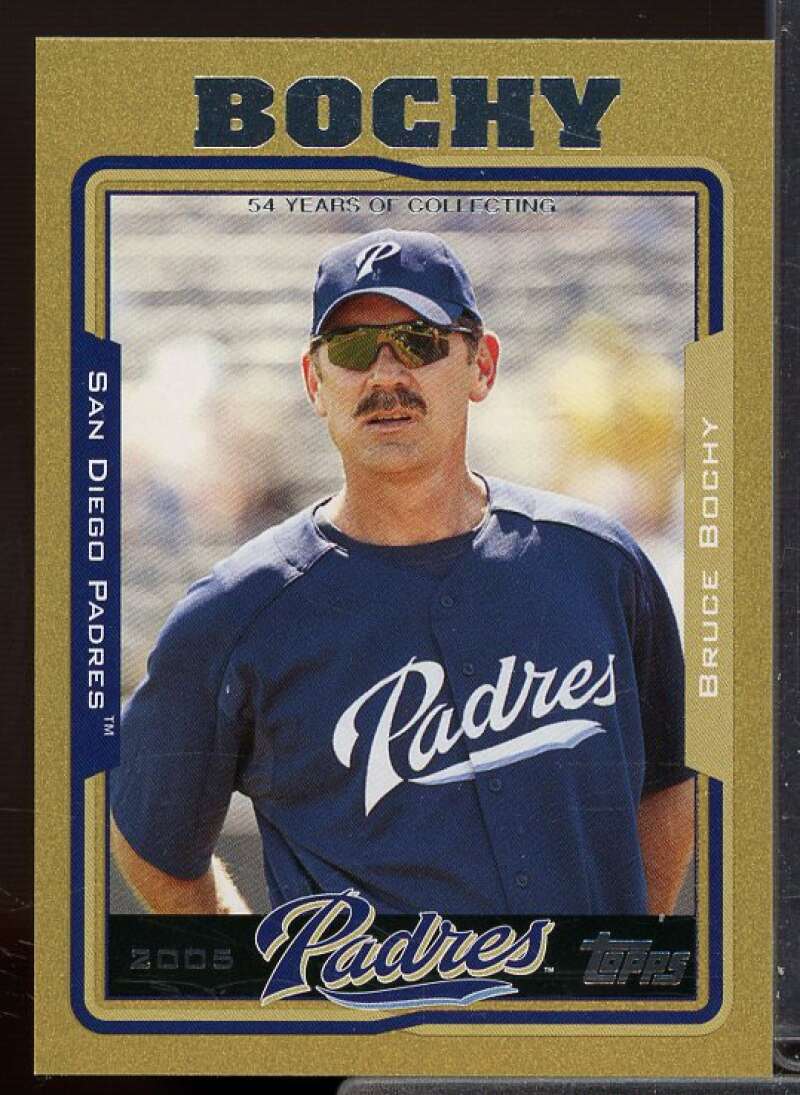 Bruce Bochy MG Card 2005 Topps Gold #290  Image 1