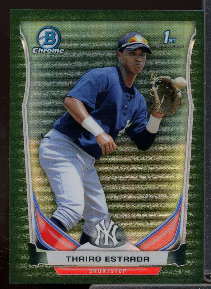 T. Estrada 2014 Bowman Chrome Prospects Series 2 Black Static Refractors #BCP80  Image 1