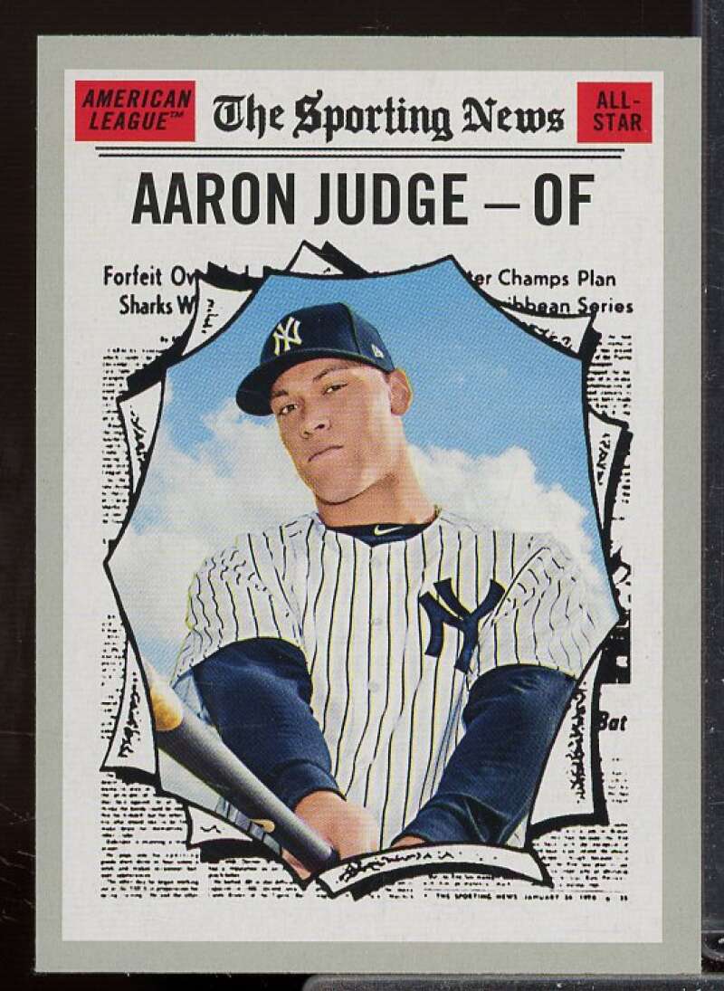 Aaron Judge AS Card 2019 Topps Heritage #356  Image 1